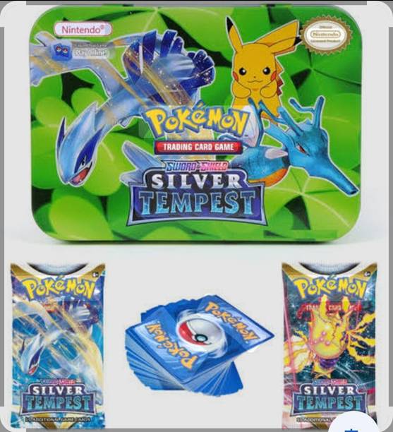 AREDASH Pokemon TCG Metal Collector’s Box – Exclusive Booster Packs & Rare Cards