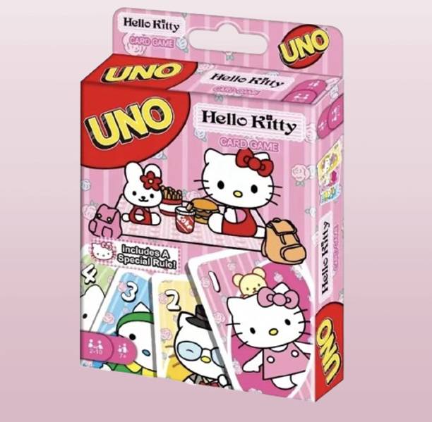 Bestie Toys Uno Hello Kitty Card Game For Kids Adult, Multi color Game.