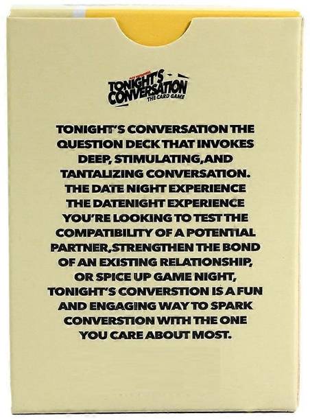 Zuuluzrs Night Tonight Conversation Card Game Perfect Date Night Questions
