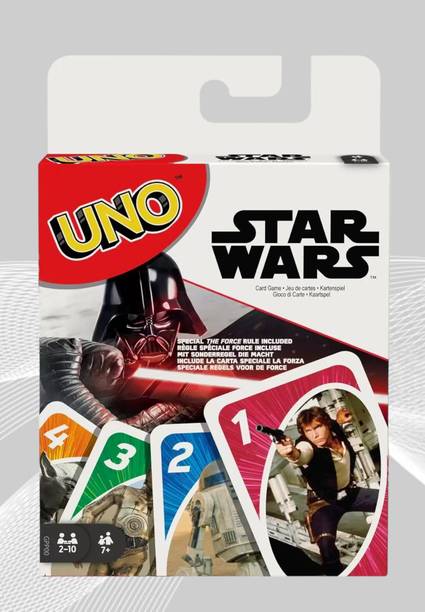 WOYR Premium Quality UNO Star Wars Paper Playing Cards| 112 UNO Playing Card Game
