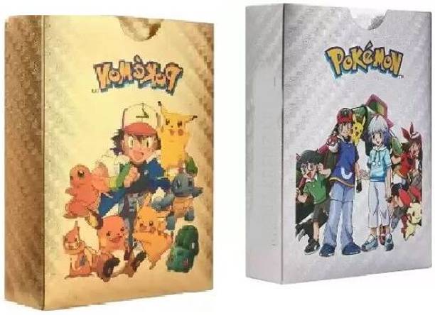 Bestie Toys Waterproof 110 Pcs 55 Gold And 55 SILVER Card Box For Kids