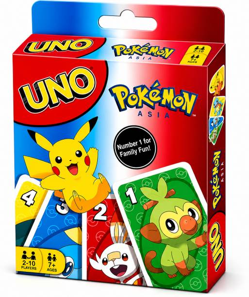 YTO UNO Pokemon Card Game