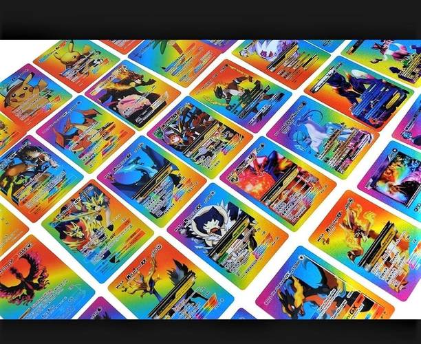 Thrifx Pokemon Trading Cards Rainbow Set 20 Pcs – Ultra Rare GX/V/Vmax, Legendary Cards