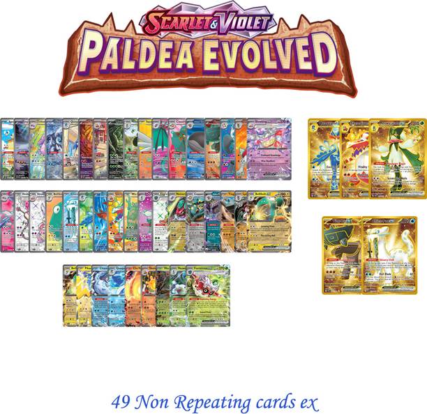 AncientKart Scarlet & Violet Paldea Evolved Super Rare Non Repetitive cards