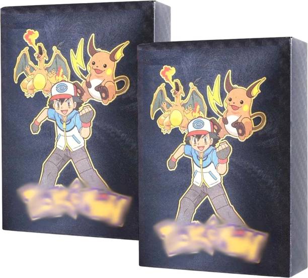 WOYR 2 Set 55pc each Pokemon TCG Black Card Box V Series Vmax Gx Playing Card