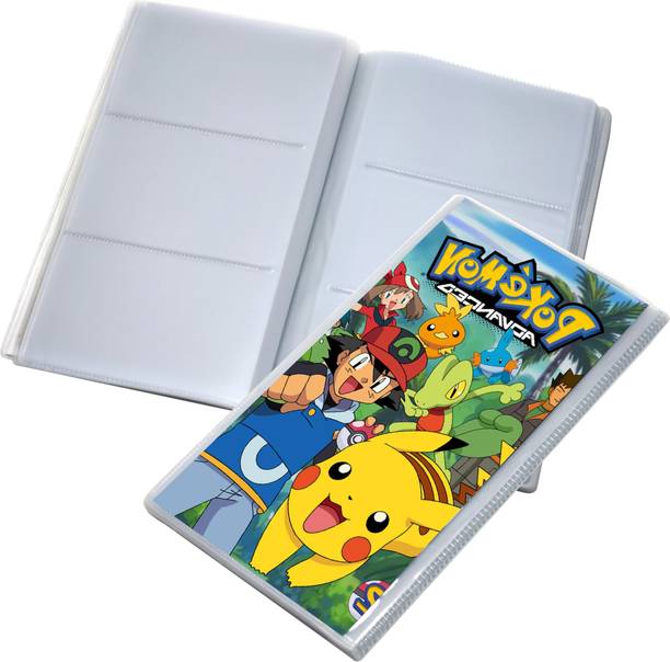Craveon 3 Pocket Empty Card Binder for Poke-Mean Cards with 26 Pages Premium Cards)