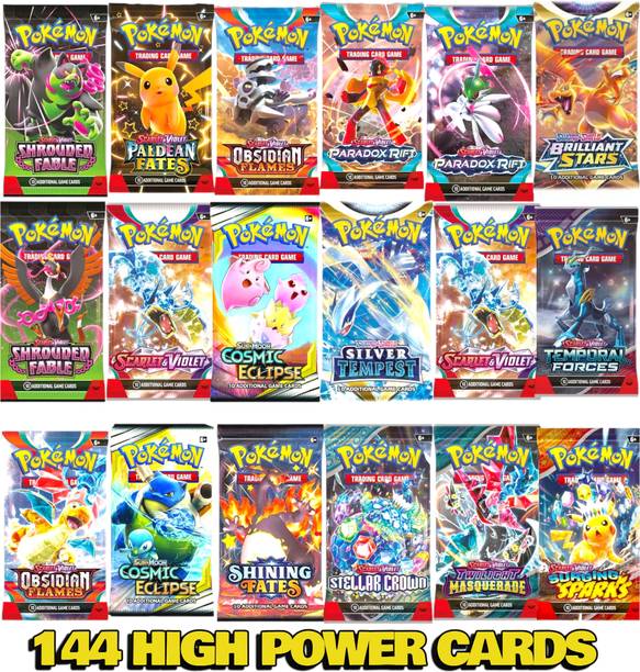 taka saki Pokemon cards 144 cards booster pack