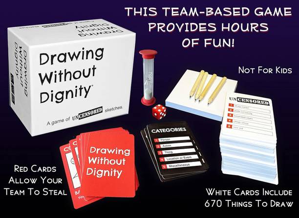 Zuuluzrs Drawing Without Dignity - an Adult Party Game