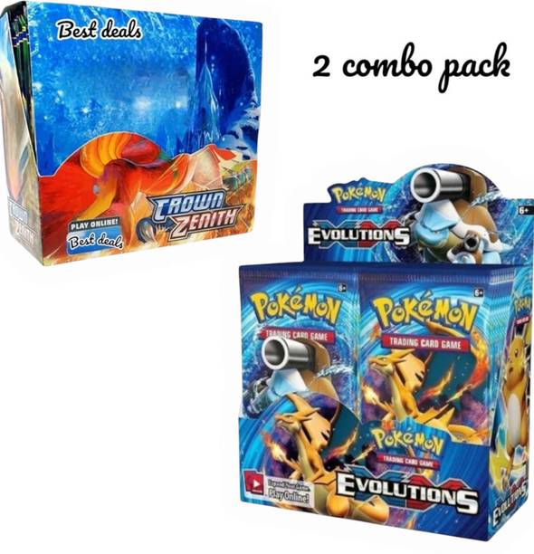 Bestdeals Pokemon cards 57 vmax Gx ev cards high hp rare cards booster pack