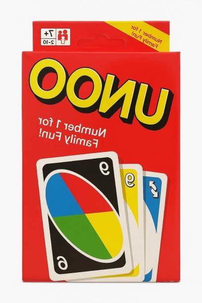 Craveon UNO Classic Colour & Number Matching , 108 UNO Cards For Kids Premium Cards)
