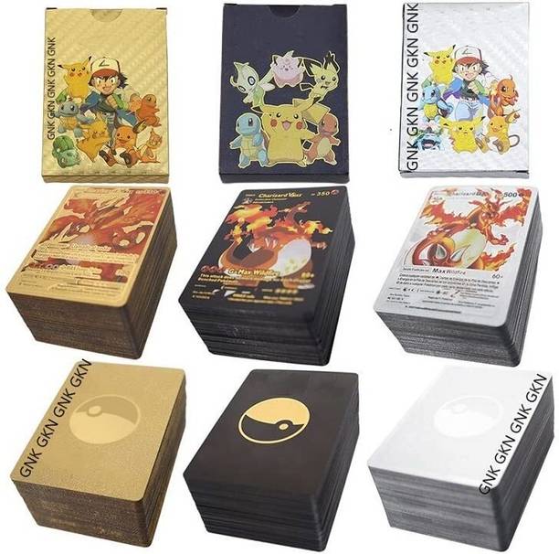ARNIYAVALA Assorted 10 PCS Rare Black Foil Cards pokemon