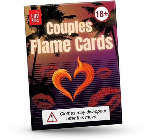 लुवबीस Couples Flame Cards – Romantic Card Game for Couples, Intimacy Cards for Couples