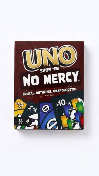 Samba Stationery Hub UNO Show ‘em No Mercy Card Game for Kids, Adults & Family