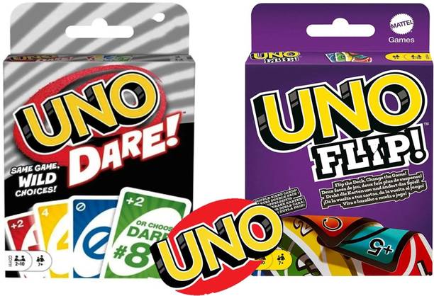 ToyShaala UNO Dare + Flip Combo Edition