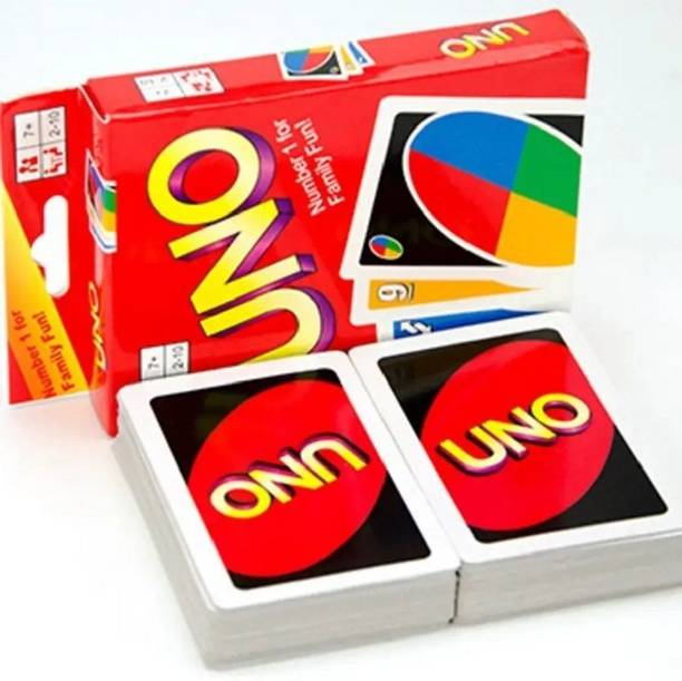 Zokio UNO Classic Colour & Number Matching Card Game, 108 UNO Cards For Kids & Adults_