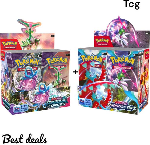 Bestdeals Poke mon Card for Kids Real Hp V Max GX EX V Star Special Addition Trading Cards