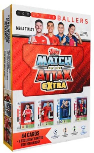 TOPPS ATTAX UCL & WUCL Match Attax Extra 2025 Trading & Collectible Football Card Game