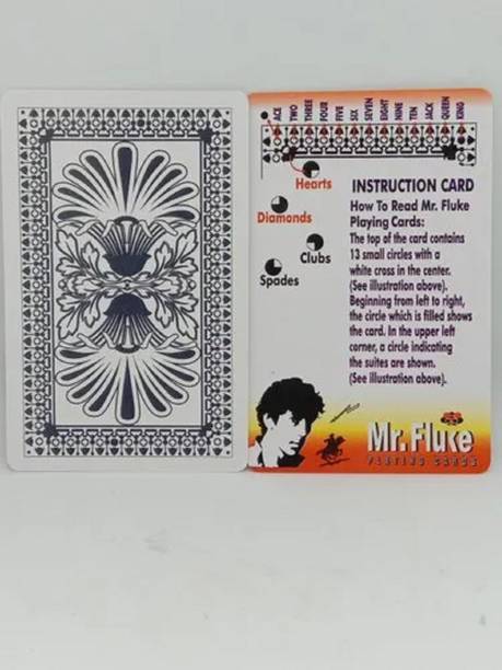 SSR SHOP A SARKAR MR FLUKE Marked Card Deck (Black) SPY Mentalist Card Pack