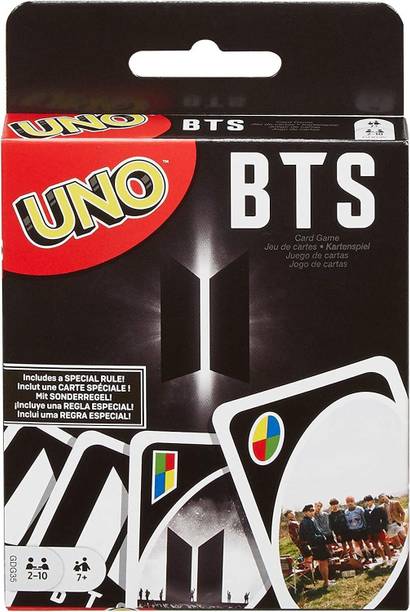 Craveon BTS UNO Card Game For BTS Lover Kids And Adults, Family Fun Premium Cards)