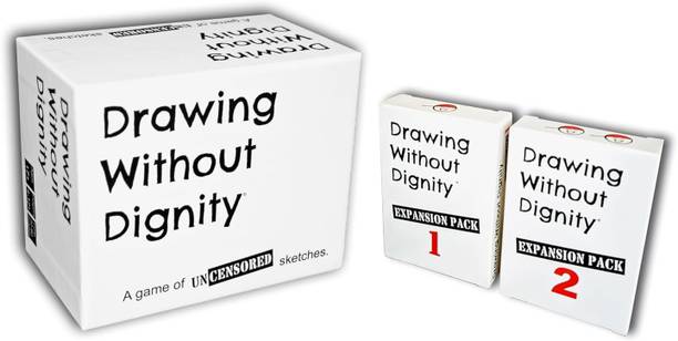 Zuuluzrs Drawing Without Dignity Card Game - A Game Of Uncensored Sketches