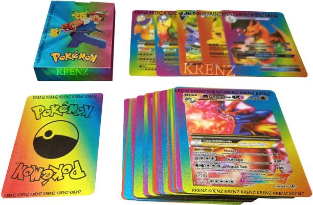 sevriza Pokemon Cards Luxury Premium Cards For Kid's