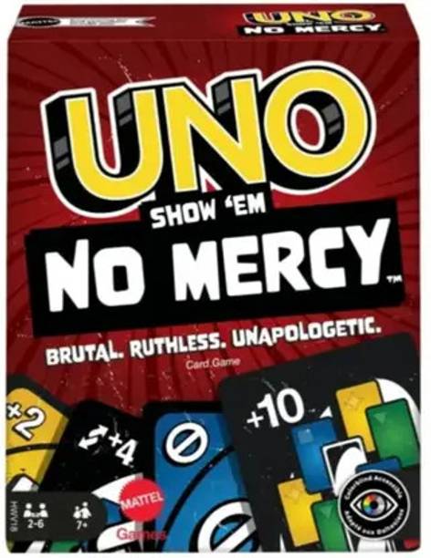 Magnemite UNO Show ’em No Mercy – Ultimate Family & Party Card Game for Kids & Adults