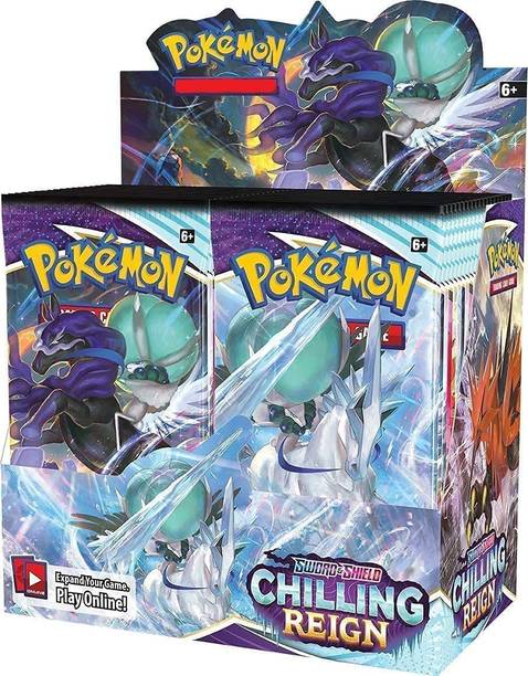 Honch Sword & Shield—Chilling Reign Booster Packs Box