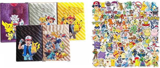 AncientKart New Series Pokemon waterproof 25 cards with 25 Stickers