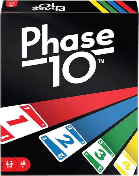 TMA ENTERPRISE Black UNO Phase 10 Card Game