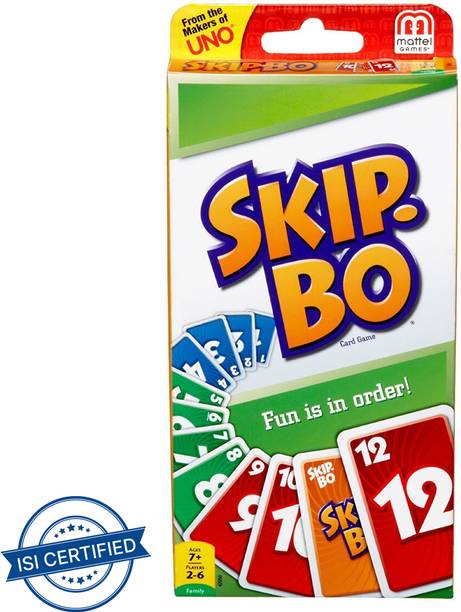 mattel GAMES Skip Bo Card Game