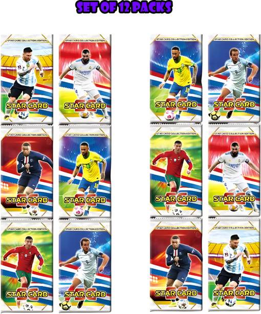 AncientKart New Latest Edition Champions Star Football cards fifa world cup 12 packst