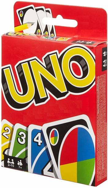 ToyShaala UNO Family Fun Card Game – 108 Cards with Customizable Wild Cards