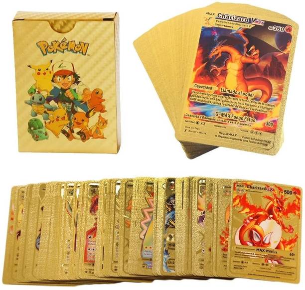 CrazyBuy Golden Foil Cards 55 PCS ( , V, GX, EX & Basic)