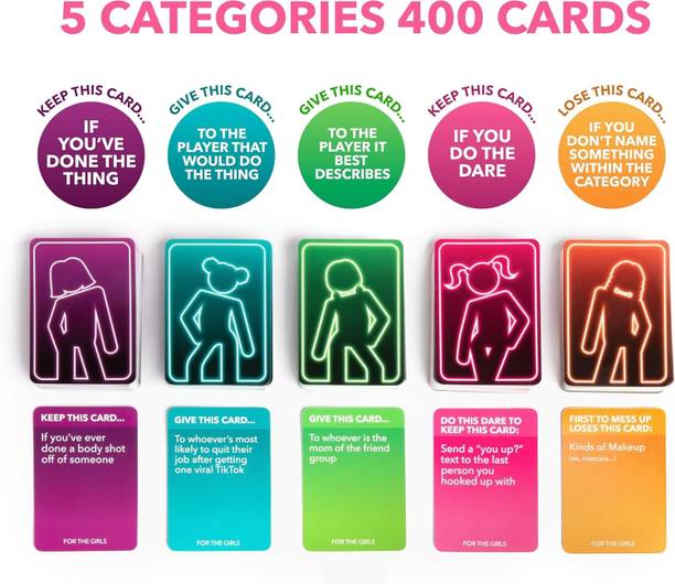 Zuuluzrs For The Girls Adult Party Card Game - Perfect For Bachelorette Party