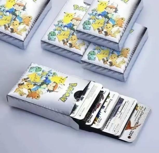 JSK Pokemon Playing Cards Waterproof V Series Vmax Gx (pack of 55 cards)