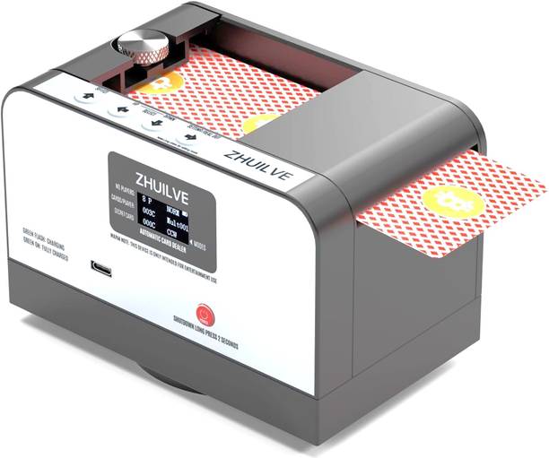 Augen Automatic Card Dealer 2 Deck High Speed Card Dealer Machine 360° Rotating