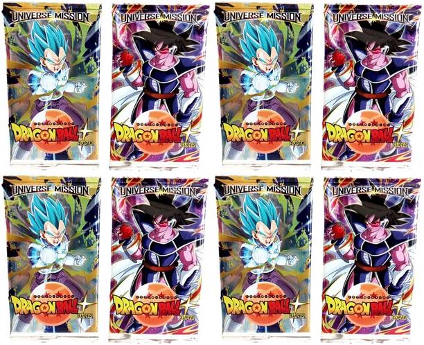 Gift Collection 8 Set Of Dragon Ball Super Playing Card Game Goku Vageta Booster Cards DBZ Cards