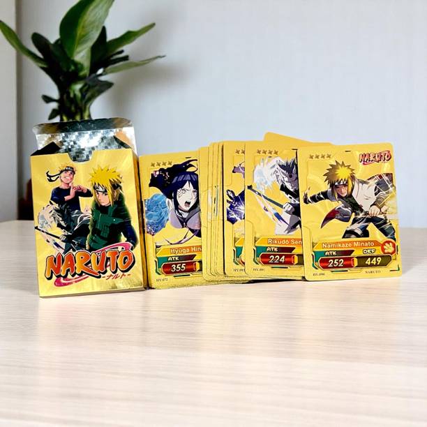 SSAppliances Naruto Golden Cards | Premium Collectible Anime Cards | High-Quality Printed Set
