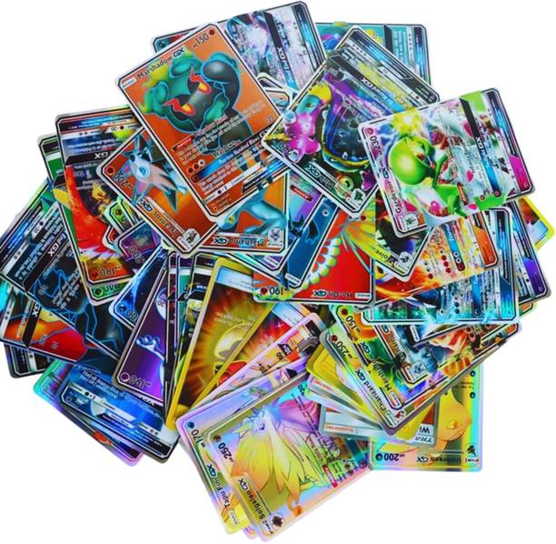 Mallexo Rare Poke-mon Cards Game For kids 360PC Playing Trading Cards for Boys Girls