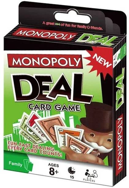 ToyShaala UNO Monopoly Deal Game Set – Fast-Paced Card Challenge for Parties & Game Nights