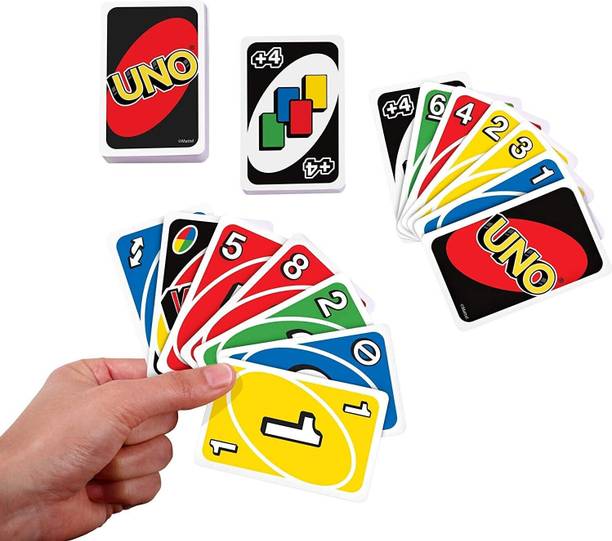 Craveon Uno Playing Card Game For Kids, Classic Family A Premium Cards)
