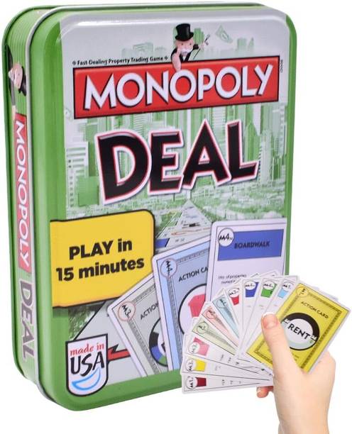 TUMAMA Monopolly Bid Cards, Quick Card Game for 2-5 Players,