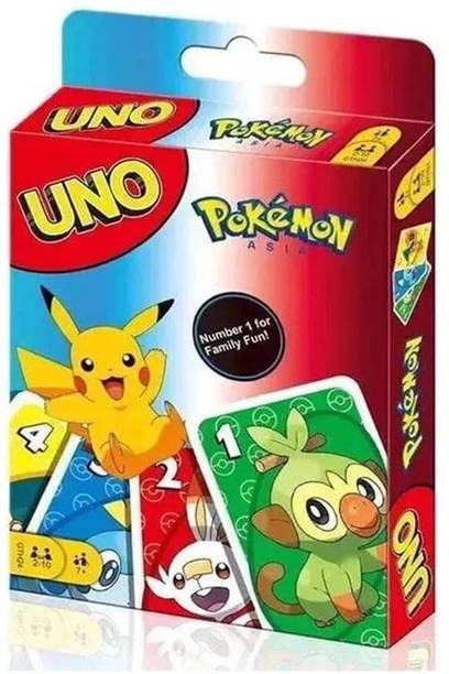 TMA ENTERPRISE UNO Pokémon Edition – Fun Card Game for Kids & Fans