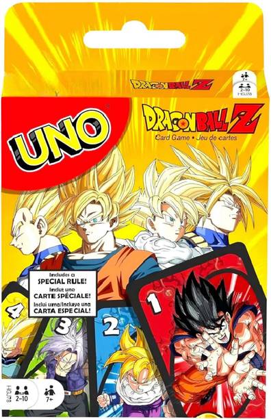 Zuigo UNO Dragon Ball Z Playing Cards Game|UNO Goku Cards UNO DBZ Cards FOR KIDS -