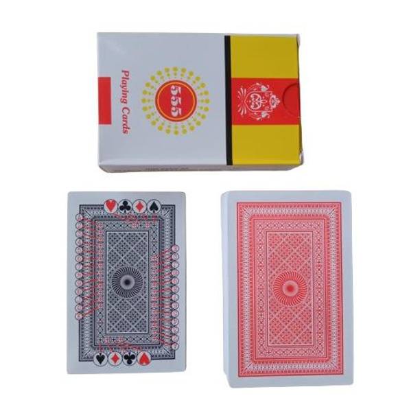 R.s.Magic Tricks Deluxe 555 Marked Deck Cheating Playing Cards Red Card Magic