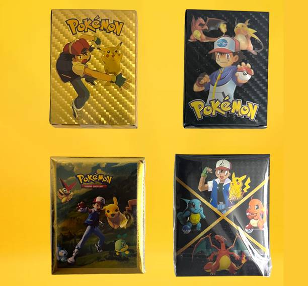 WOYR Pokemon 55 pcs golden and black each with 10 pcs booster pack