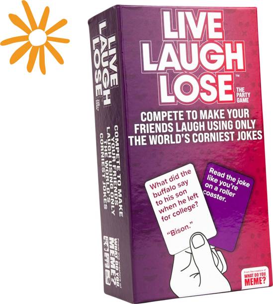 Zuuluzrs Party And Fun Game With Friends Live Laugh Lose Card Game