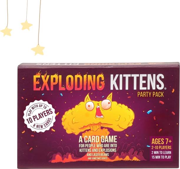 Zuuluzrs Exploding Kittens Party Pack Card Games
