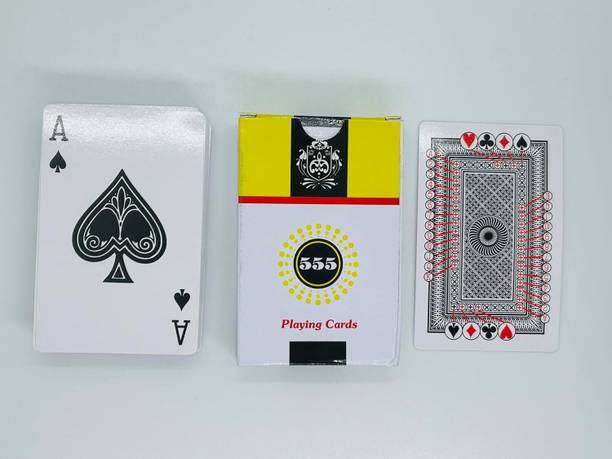 wizerdy 555 Mark Playing Card Deck (Black)
