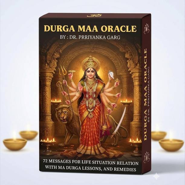 Essencioshop eck Durga Ma Oracle Divine Guidance - 72 Cards, with remedies and e guide